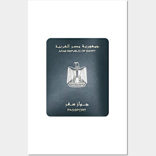 Egypt Passport Posters and Art